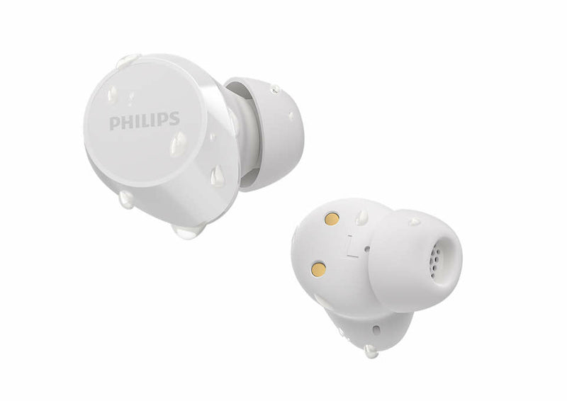 AURICOLARE BLUETOOTH PHILIPS TWS IN EAR WHITE TAT1209WT