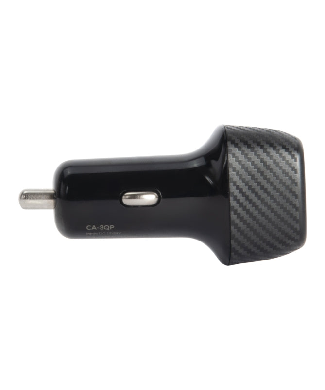 ALIMENTATORE DA AUTO USB+TYPE C VULTECH CA-3QP