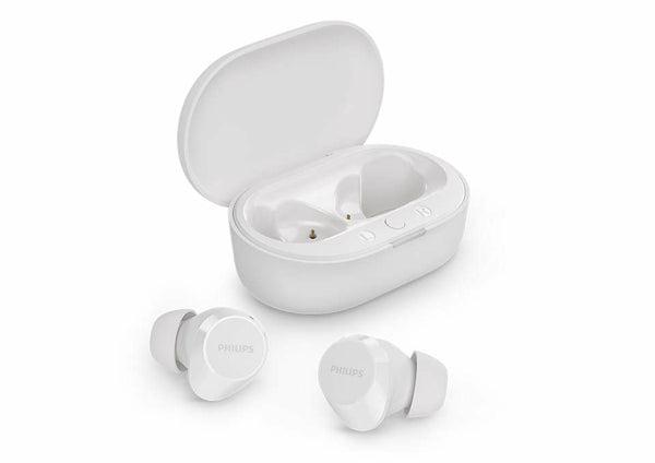 AURICOLARE BLUETOOTH PHILIPS TWS IN EAR WHITE TAT1209WT