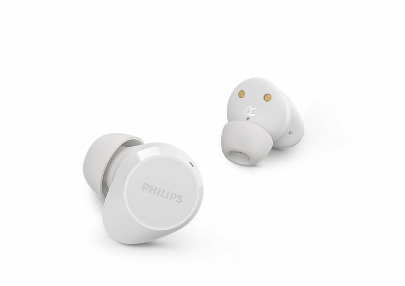 AURICOLARE BLUETOOTH PHILIPS TWS IN EAR WHITE TAT1209WT