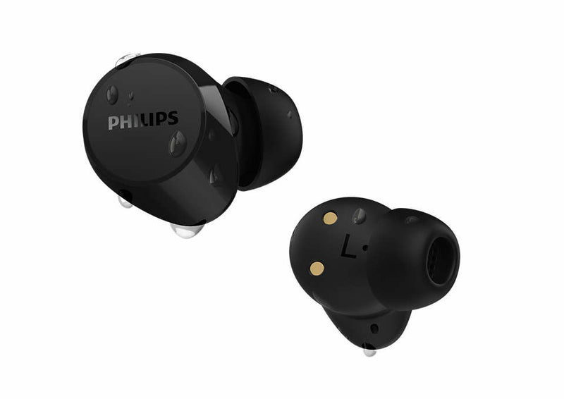 AURICOLARE BLUETOOTH PHILIPS TWS IN EAR BLACK TAT1209BK