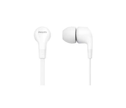 AURICOLARI CON MICROFONO JACK 3.5MM BIANCO PHILIPS