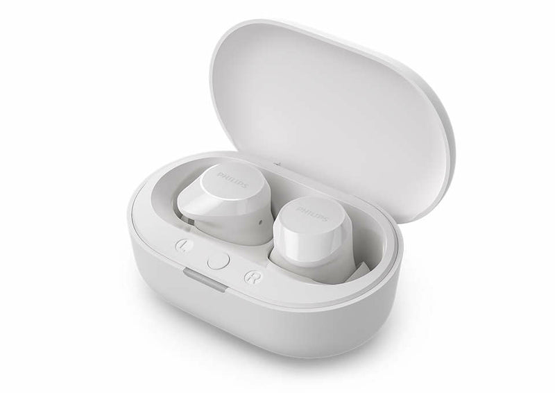 AURICOLARE BLUETOOTH PHILIPS TWS IN EAR WHITE TAT1209WT