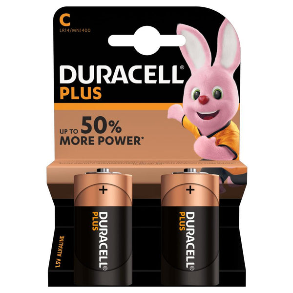 BATTERIA MEZZA TORCIA C MN1400 PLUS POWER DURACELL 2PZ