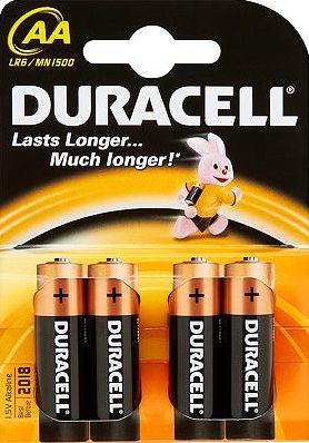 BATTERIA STILO DURACELL BLISTER 4PZ