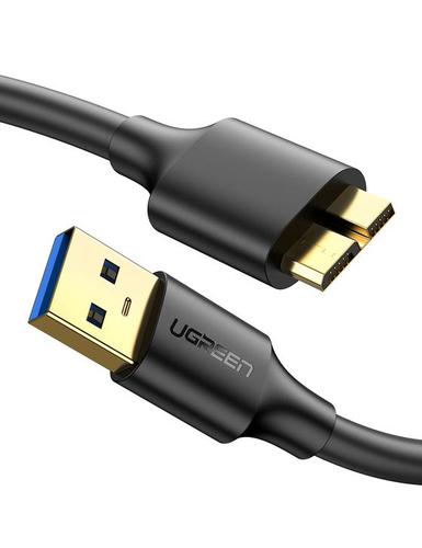 CAVO USB PER HD ESTERNI 3.0 A-MICRO B 2MT M/M BKADJ