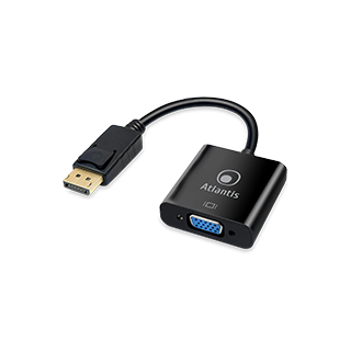 ADATTATORE CONVERTITORE DISPLAYPORT TO VGA ATLANTIS