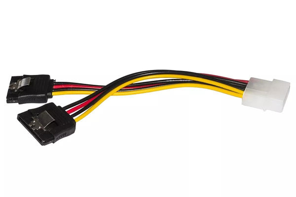 CAVO ALIMENTAZIONE MOLEX A 2 SATA 15CM LKCSATA02