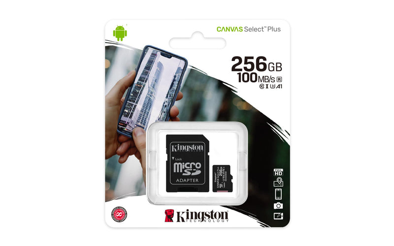 MICRO SD KINGSTON 256GB CLASS10 SDCS2/256GB