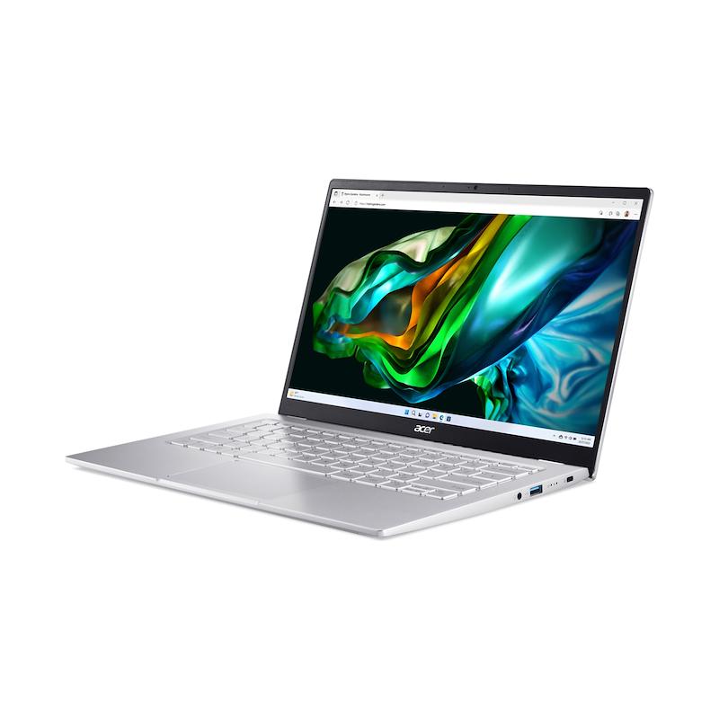 Notebook Acer Swift Go AMD Ryzen 7 7730U 16GB AMD Radeon Graphics 512GB 14" FHD IPS Win 11 Home Silver PN:NX.KG3ET.002