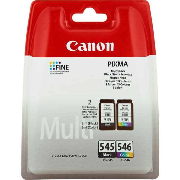 CARTUCCIA CANON PG-545/CL-546 MULTIPACK ORIGINALE